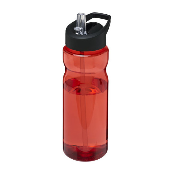 Bouteille publicitaire de sport H2O Base® 650 ml avec couvercle à goulot