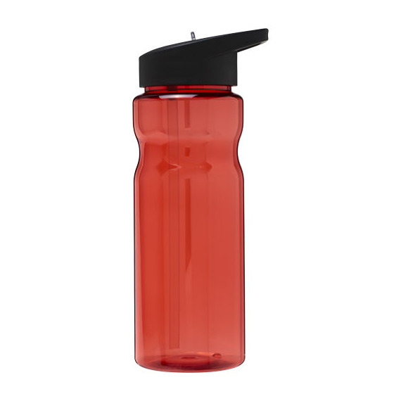 Bouteille publicitaire de sport H2O Base® 650 ml avec couvercle à goulot