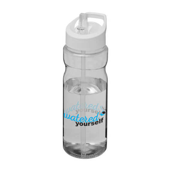 Bouteille publicitaire de sport H2O Base® 650 ml avec couvercle à goulot