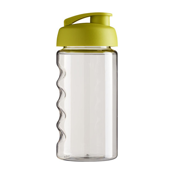 Bouteille publicitaire de sport H2O Bop® 500 ml avec couvercle à clapet