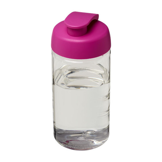 Bouteille publicitaire de sport H2O Bop® 500 ml avec couvercle à clapet