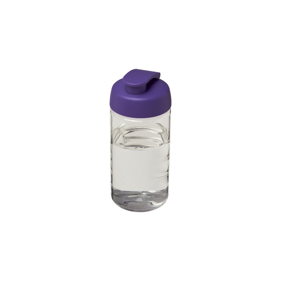 Bouteille publicitaire de sport H2O Bop® 500 ml avec couvercle à clapet