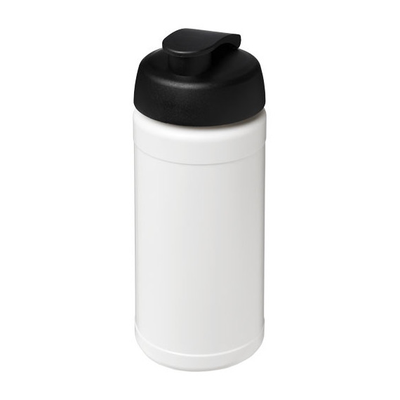 Bouteille publicitaire de sport Baseline® Plus 500 ml avec couvercle à clapet