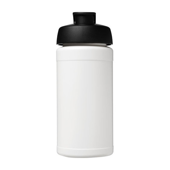 Bouteille publicitaire de sport Baseline® Plus 500 ml avec couvercle à clapet