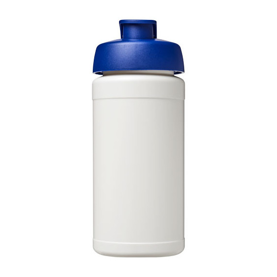 Bouteille publicitaire de sport Baseline® Plus 500 ml avec couvercle à clapet