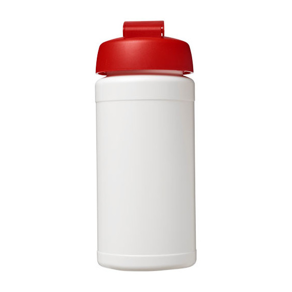 Bouteille publicitaire de sport Baseline® Plus 500 ml avec couvercle à clapet