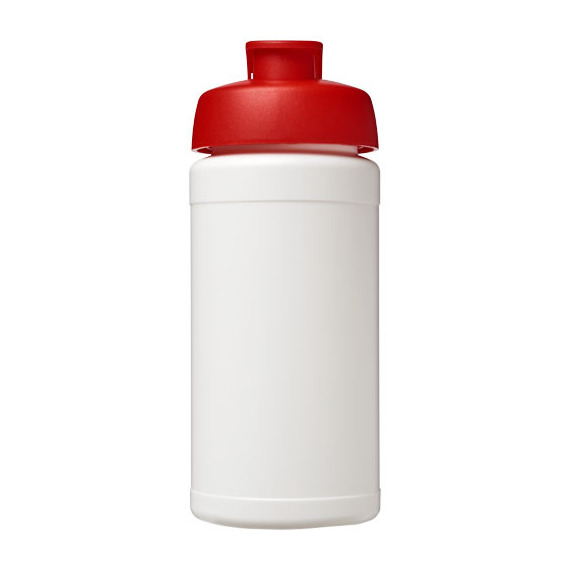 Bouteille publicitaire de sport Baseline® Plus 500 ml avec couvercle à clapet