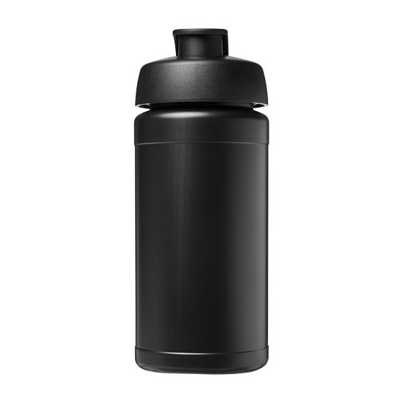 Bouteille publicitaire de sport Baseline® Plus 500 ml avec couvercle à clapet