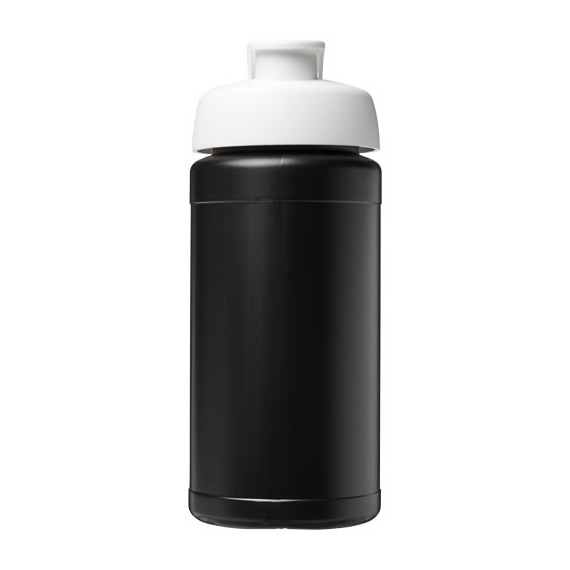 Bouteille publicitaire de sport Baseline® Plus 500 ml avec couvercle à clapet