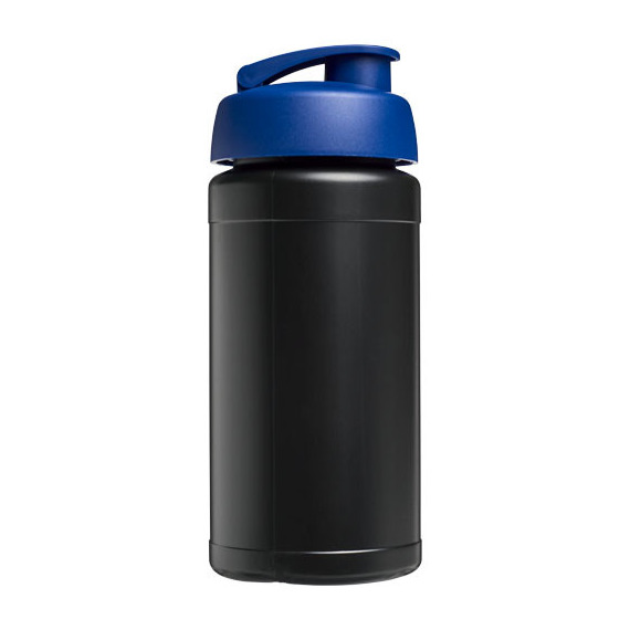 Bouteille publicitaire de sport Baseline® Plus 500 ml avec couvercle à clapet