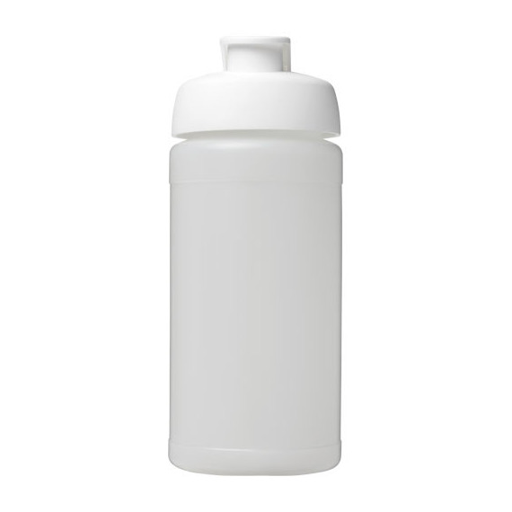 Bouteille publicitaire de sport Baseline® Plus 500 ml avec couvercle à clapet