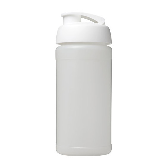 Bouteille publicitaire de sport Baseline® Plus 500 ml avec couvercle à clapet