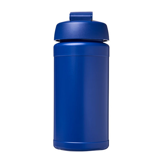 Bouteille publicitaire de sport Baseline® Plus 500 ml avec couvercle à clapet