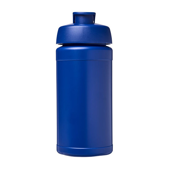 Bouteille publicitaire de sport Baseline® Plus 500 ml avec couvercle à clapet