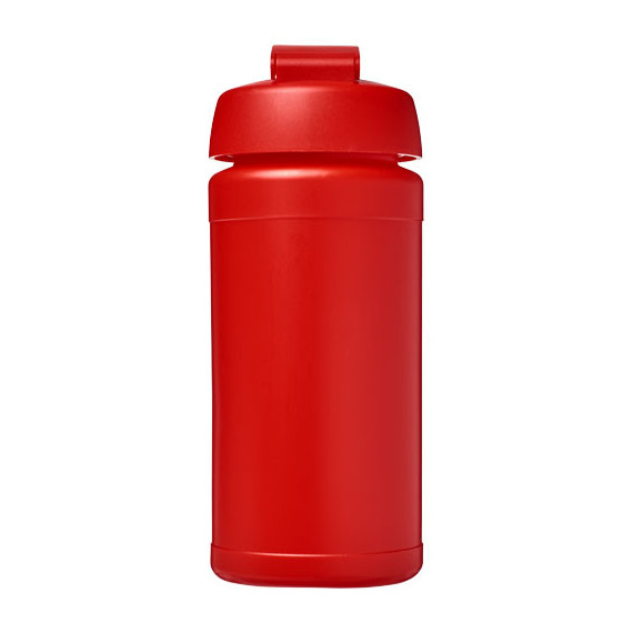 Bouteille publicitaire de sport Baseline® Plus 500 ml avec couvercle à clapet