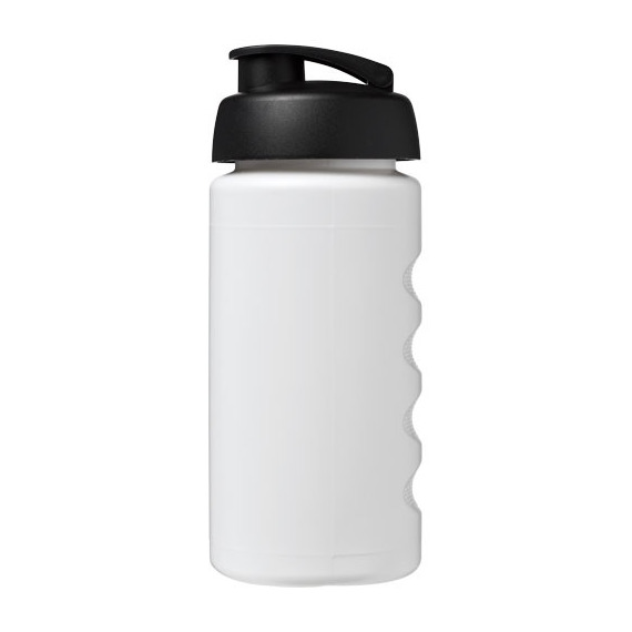 Bouteille publicitaire de sport Baseline® Plus GRIP 500ml avec couvercle à clapet