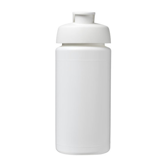 Bouteille publicitaire de sport Baseline® Plus GRIP 500ml avec couvercle à clapet