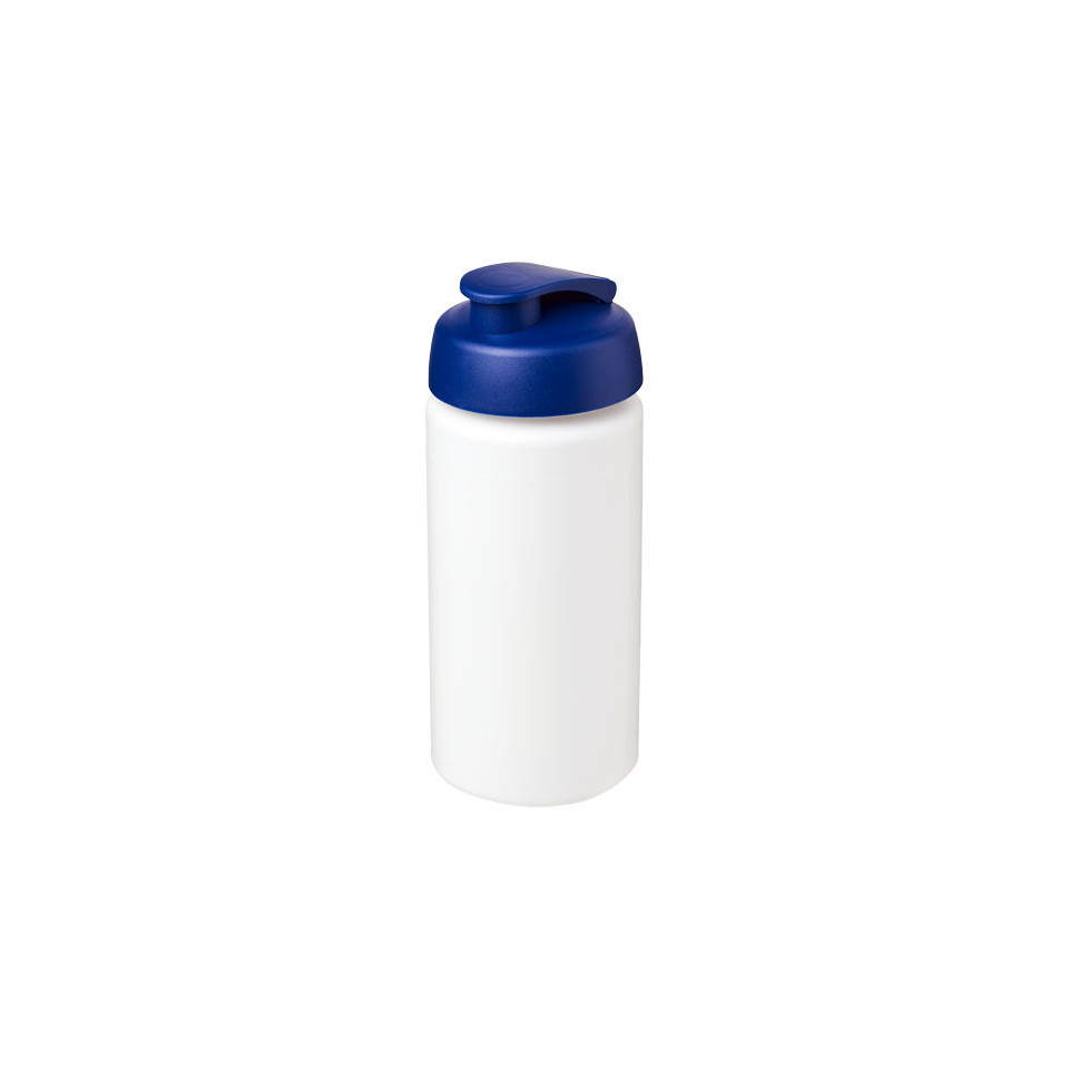 Bouteille publicitaire de sport Baseline® Plus GRIP 500ml avec couvercle à clapet