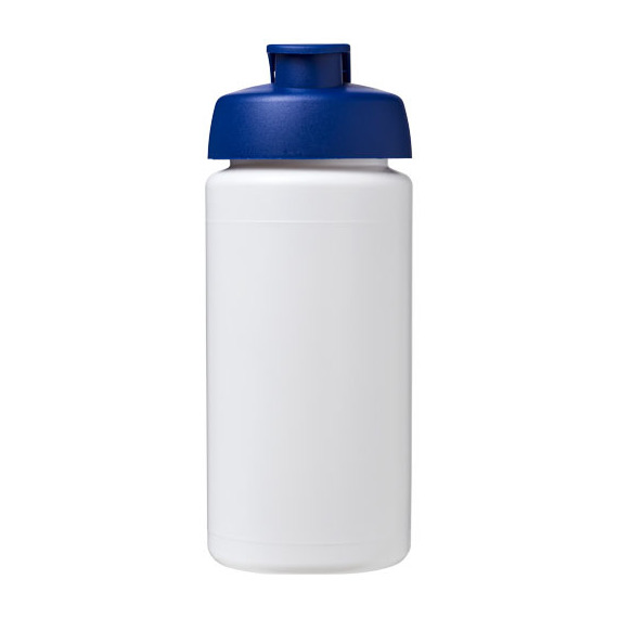 Bouteille publicitaire de sport Baseline® Plus GRIP 500ml avec couvercle à clapet