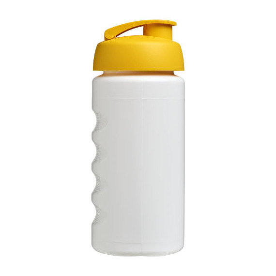 Bouteille publicitaire de sport Baseline® Plus GRIP 500ml avec couvercle à clapet