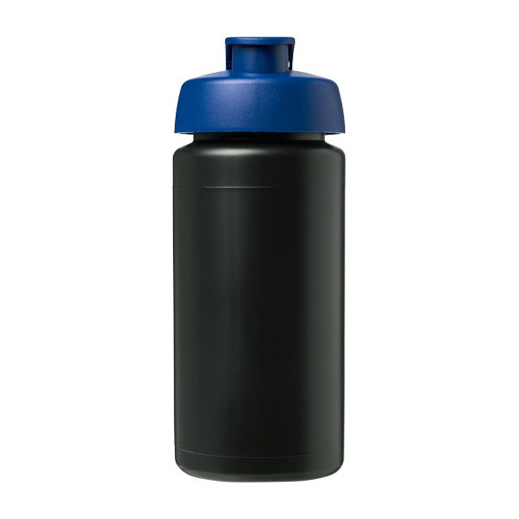 Bouteille publicitaire de sport Baseline® Plus GRIP 500ml avec couvercle à clapet