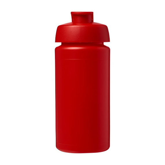 Bouteille publicitaire de sport Baseline® Plus GRIP 500ml avec couvercle à clapet