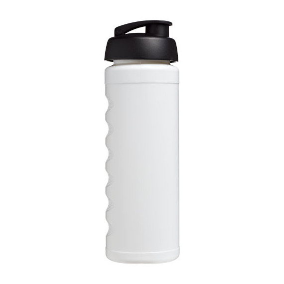 Bouteille publicitaire de sport Baseline® Plus GRIP 750ml avec couvercle à clapet