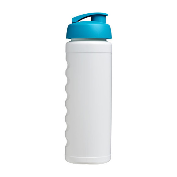 Bouteille publicitaire de sport Baseline® Plus GRIP 750ml avec couvercle à clapet