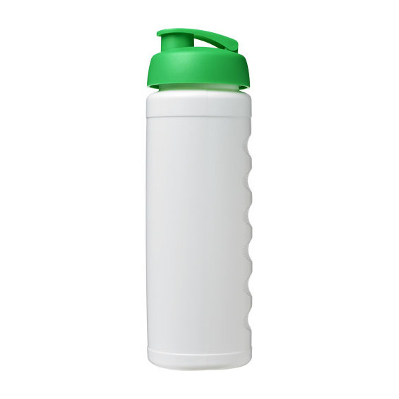 Bouteille publicitaire de sport Baseline® Plus GRIP 750ml avec couvercle à clapet