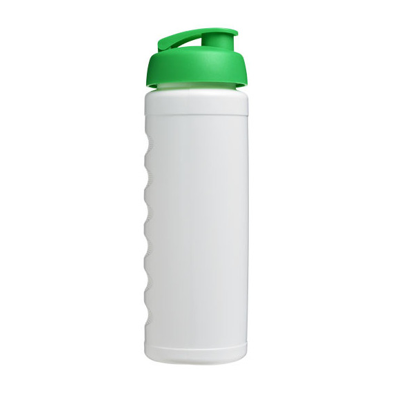 Bouteille publicitaire de sport Baseline® Plus GRIP 750ml avec couvercle à clapet