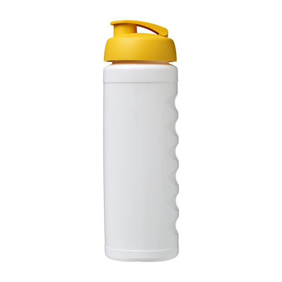 Bouteille publicitaire de sport Baseline® Plus GRIP 750ml avec couvercle à clapet