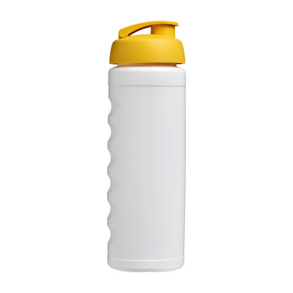 Bouteille publicitaire de sport Baseline® Plus GRIP 750ml avec couvercle à clapet