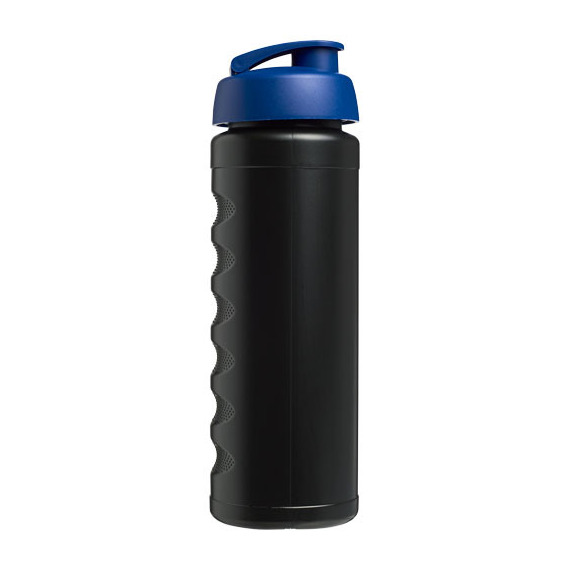 Bouteille publicitaire de sport Baseline® Plus GRIP 750ml avec couvercle à clapet