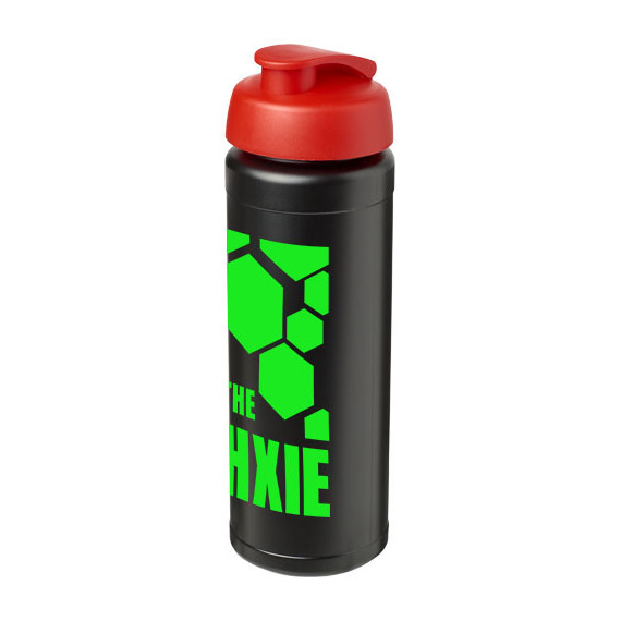 Bouteille publicitaire de sport Baseline® Plus GRIP 750ml avec couvercle à clapet