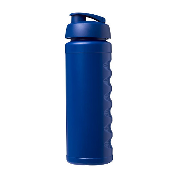 Bouteille publicitaire de sport Baseline® Plus GRIP 750ml avec couvercle à clapet