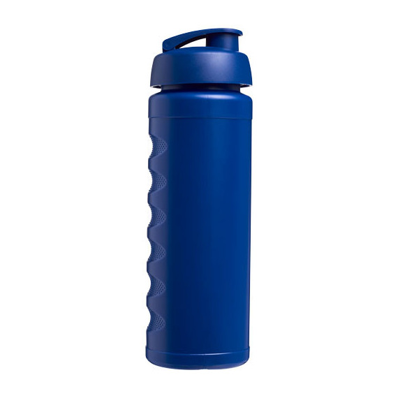 Bouteille publicitaire de sport Baseline® Plus GRIP 750ml avec couvercle à clapet