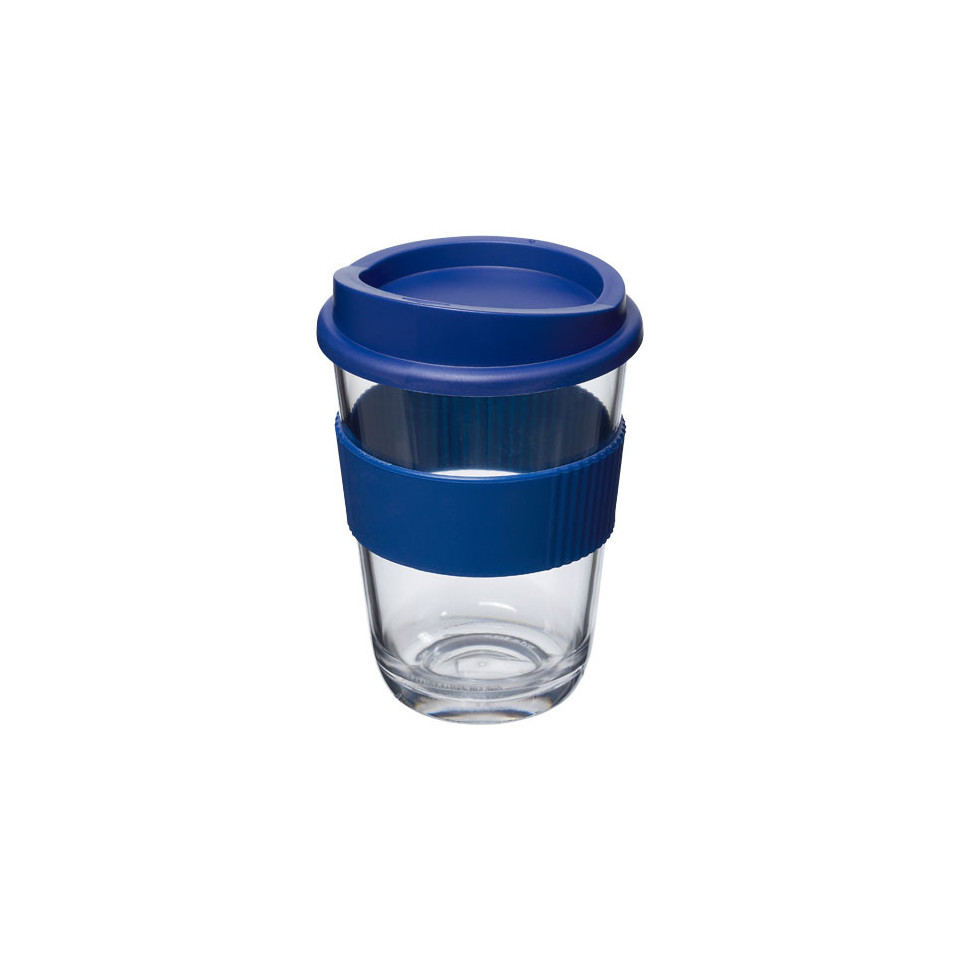 Gobelet publicitaire Americano® cortado 300 ml avec bandeau antidérapant