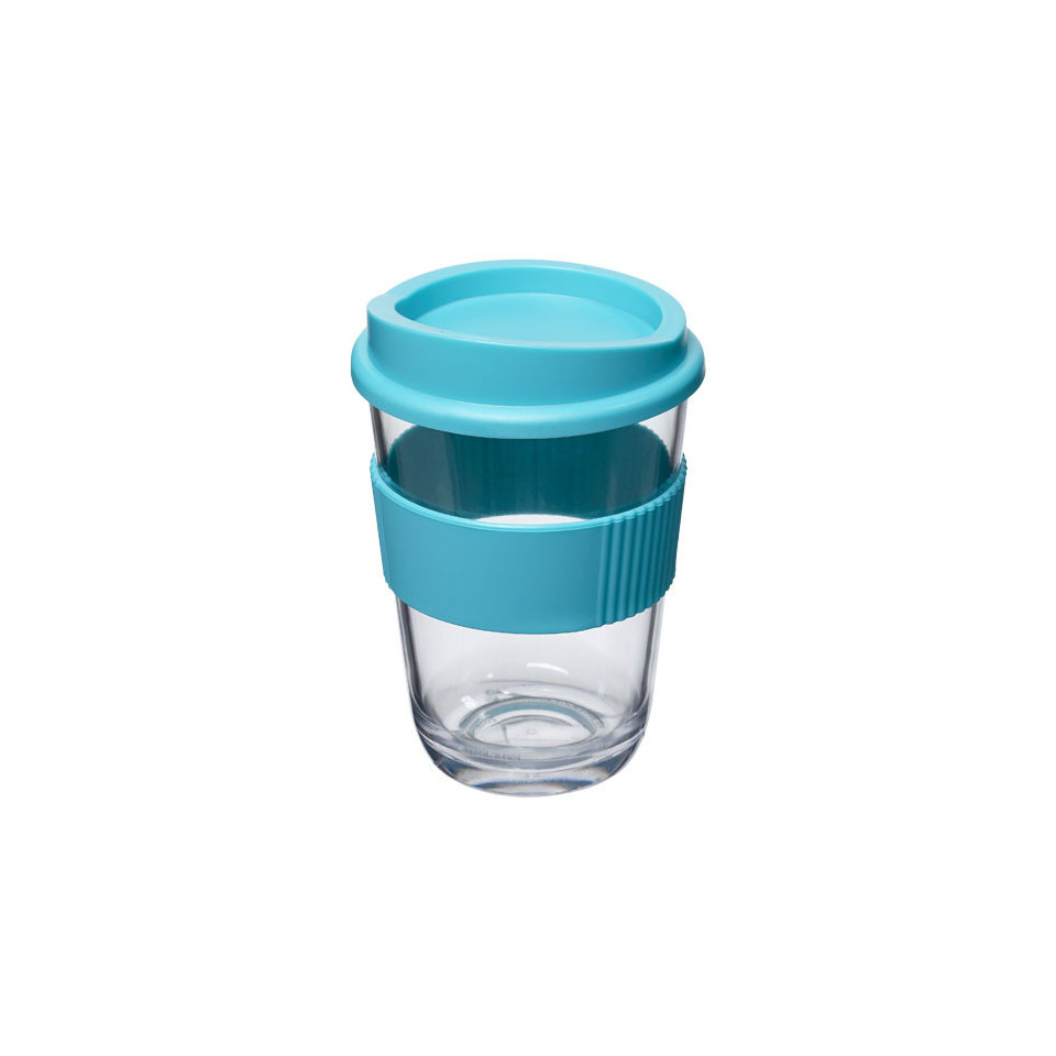 Gobelet publicitaire Americano® cortado 300 ml avec bandeau antidérapant