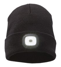 Bonnet publicitaire LED en tricot