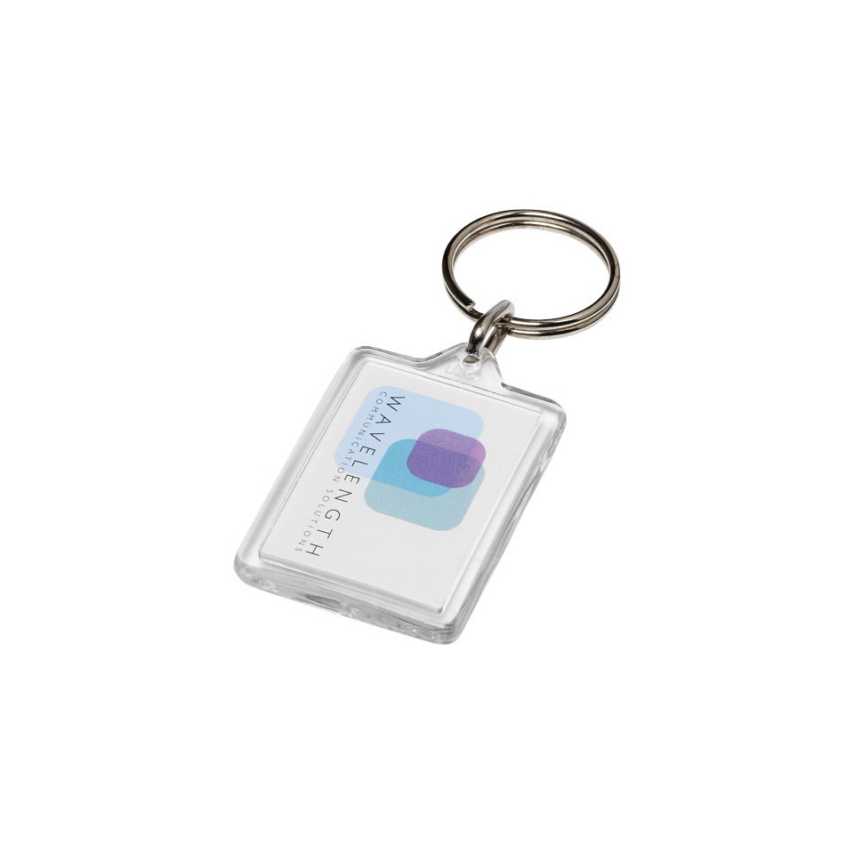 Porte-clefs publicitaire plastique Midi compact