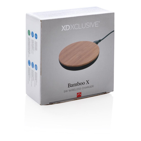 Chargeur à induction 5W Bamboo X publicitaire