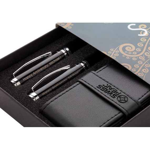 Set stylo publicitaire exécutif Swiss Peak