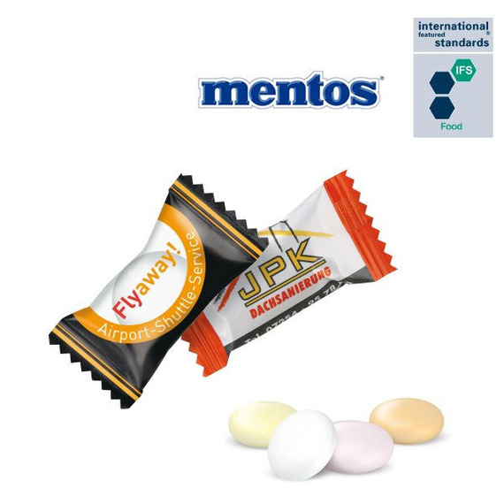 Mentos publicitaires sachet de 1 pièce