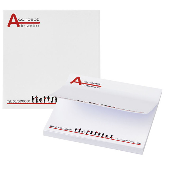 Post-its personnalisé Sticky-Mate® 100 x 100 mm fabrication Europe