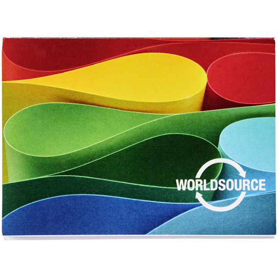 Post-its personnalisé Sticky-Mate® 105x75 mm couverture souple