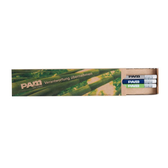 Etui fourreau publicitaire pour 3, 6 ou 12 crayons