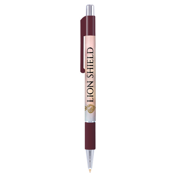 Stylo publicitaire personnalisé quadrichromie express Astaire Chrome