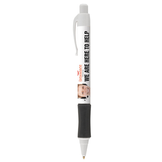 Stylo publicitaire personnalisé quadrichromie express Astaire Chrome