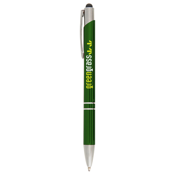 Stylo publicitaire quadrichromie express Hepburn Chrome