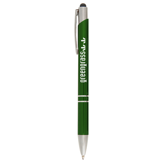 Stylo publicitaire quadrichromie express Hepburn Chrome